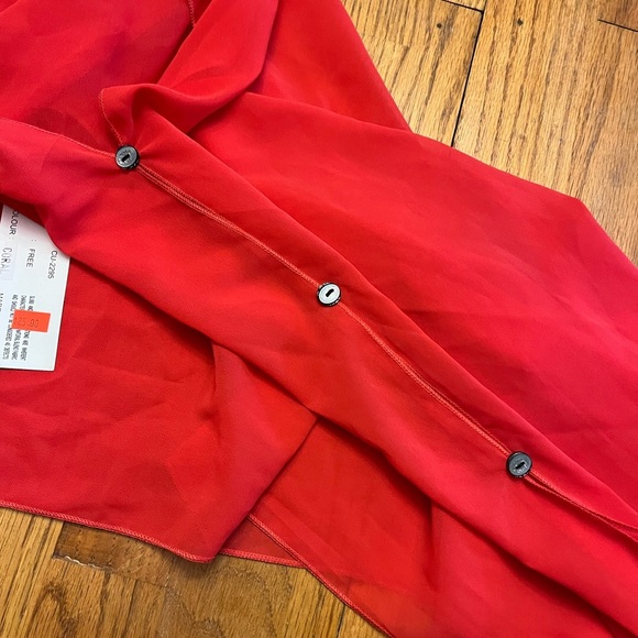 NWT Sheer Poncho/Pullover - Picture 5 of 6